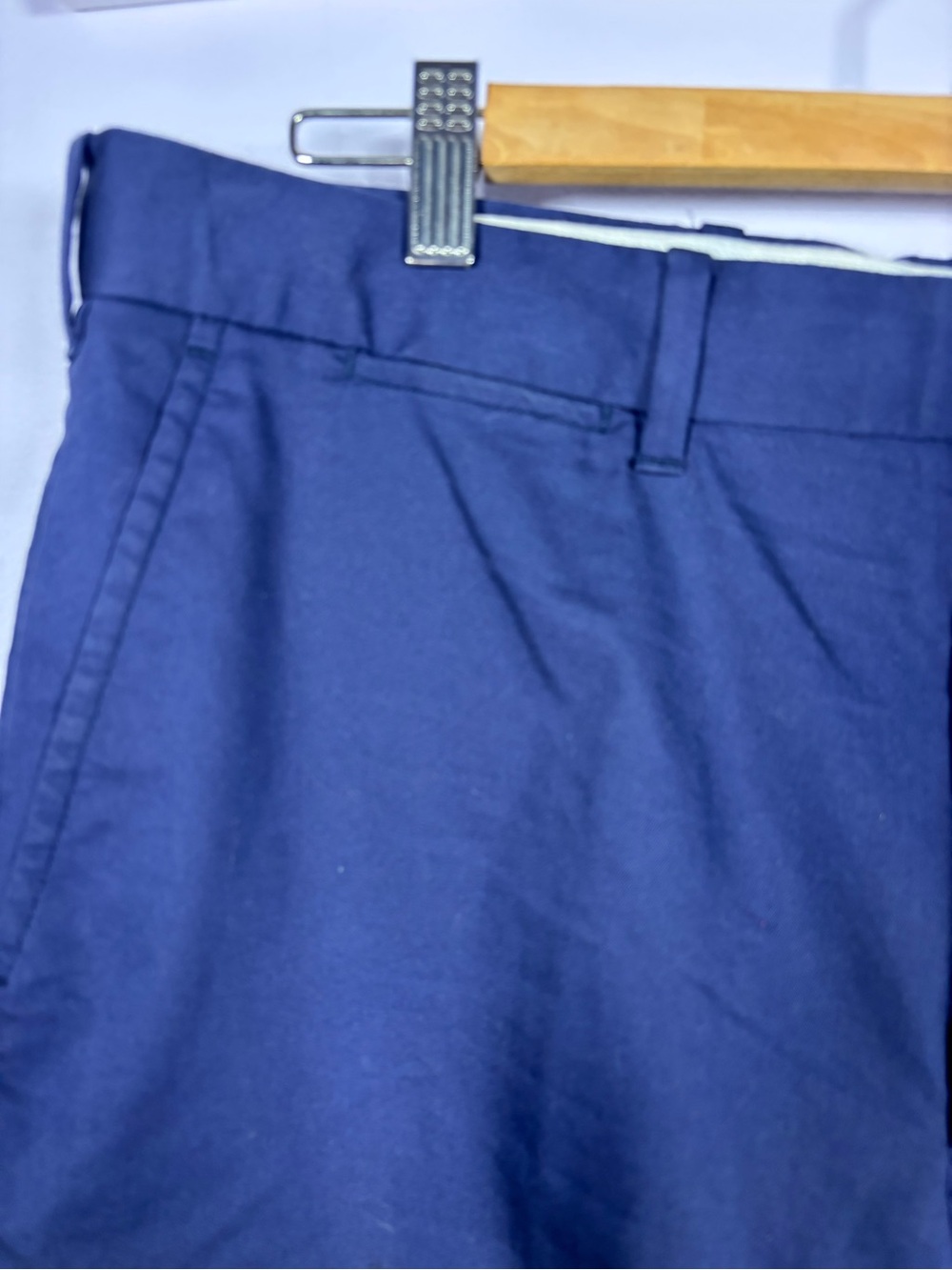 Polo by Ralph Lauren Navy Men’s Flat Front Shorts - Picture 2 of 9